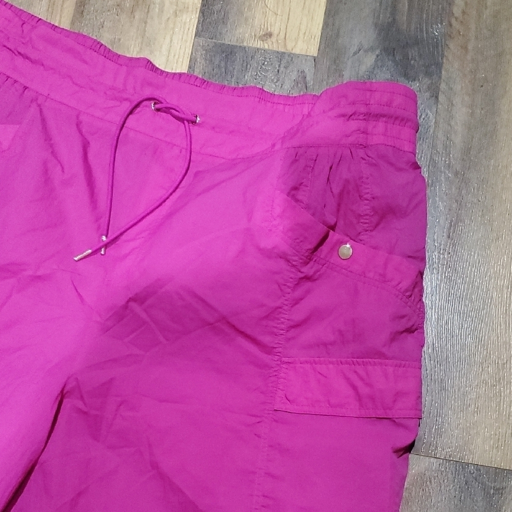 Alicia Keys X Athleta Bold Pink High Waisted Utility Pants - Picture 6 of 10